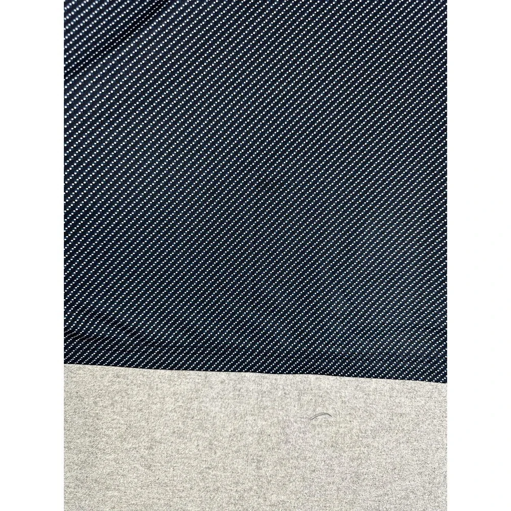 Jos A Bank Traveler Polo Shirt Mens 2XLT Navy Blue Long Sleeve Stretch Dot Print
